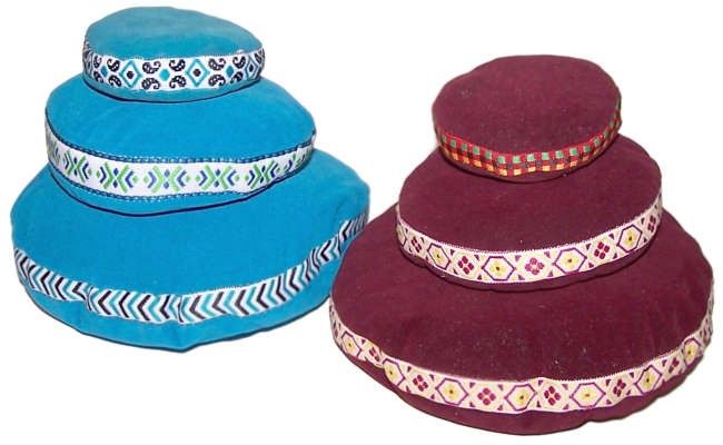 Velvet Cushion for Singing Bowls – 7cm
