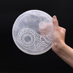 Selenite Feng Shui Charging Plate – 18cm