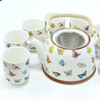 Butterfly Herbal Teapot Set