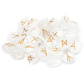 Indian Rune Set in Crystal Pouch