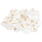 Indian Rune Set in Crystal Pouch