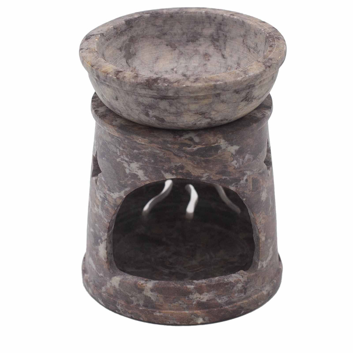 Sun and Stars Soapstone Oil Burner – 8cm