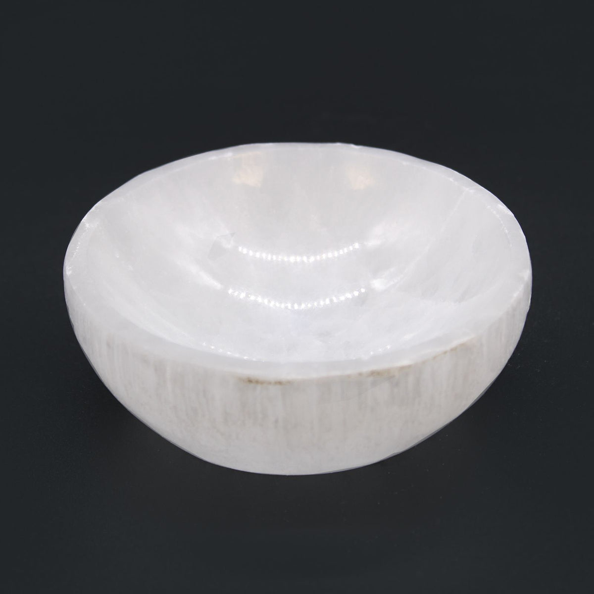 Round Selenite Bowl – 10cm