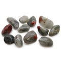 African Bloodstone Tumble Stones – 12 Stones