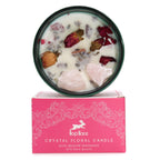 The Lovers Crystal Magic Flower Candle