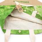 Green Stonewash Tree of Life Bag