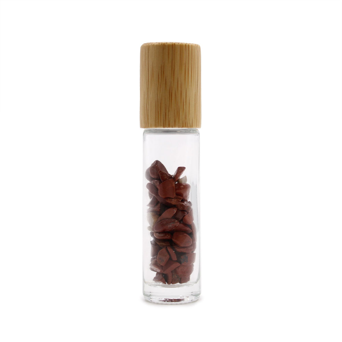 Red Jasper Gemstone Roller Bottle – 5ml
