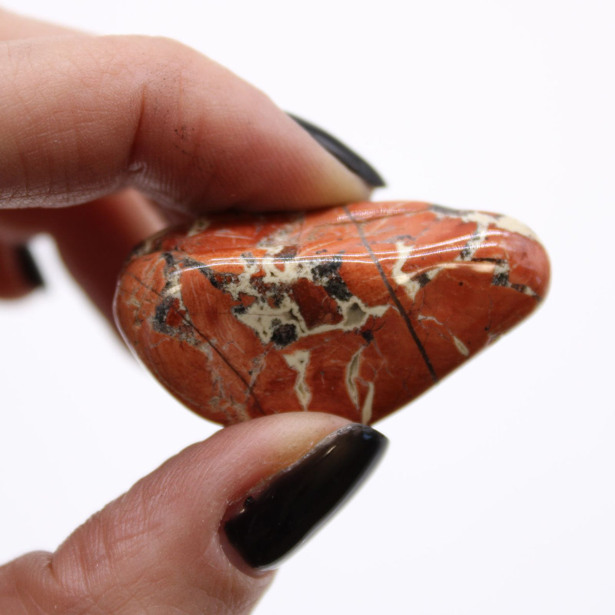 Light Brecciated Jasper Tumble Stones – Set of 12