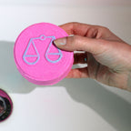 Libra Zodiac Bath Fizzers with Horoscope