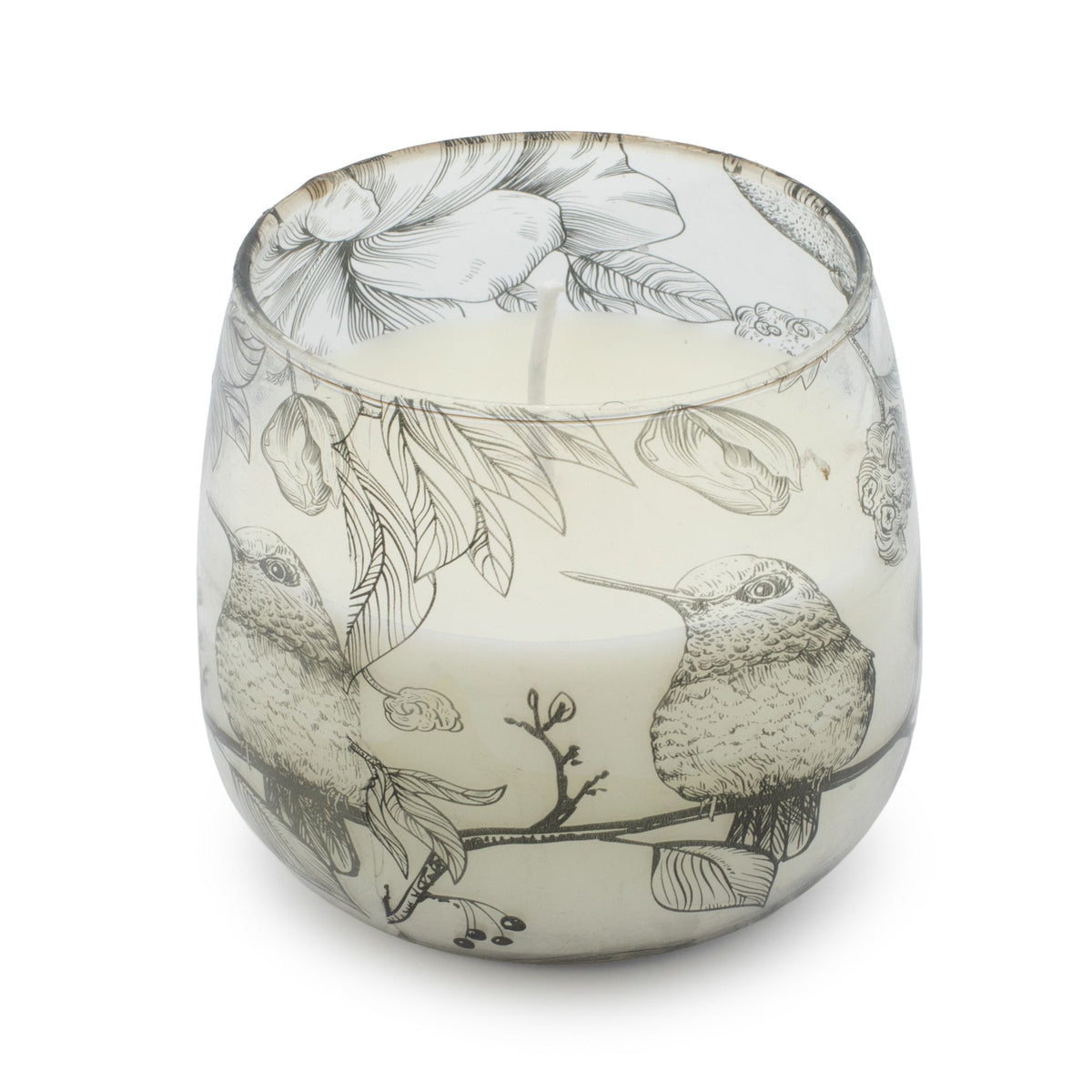 Drawn By Flame Glass Jar Candle – Medium