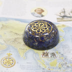 Lapis Orgonite Dome