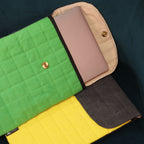13-Inch Padded Laptop Pouch – Crazy Yellow