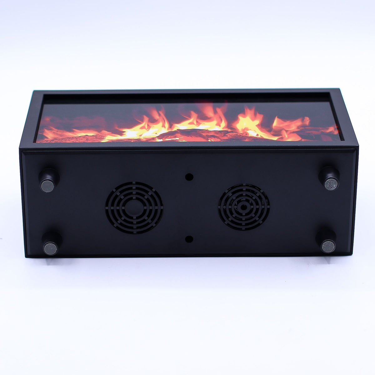 Black Flame Effect Aroma Diffuser with Bird Sounds