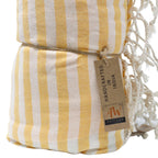 Sunny Yellow Cotton Pareo Towel – 100 × 180cm