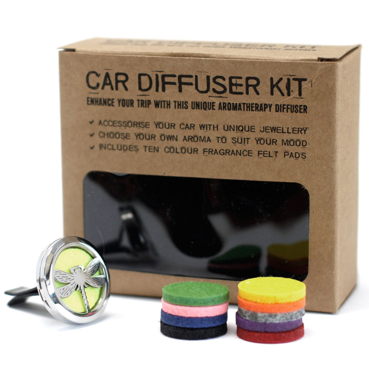 Dragonfly Aromatherapy Car Diffuser Kit – 30mm