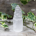 Natural Selenite Tower – 10cm