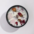 The Lovers Crystal Magic Flower Candle