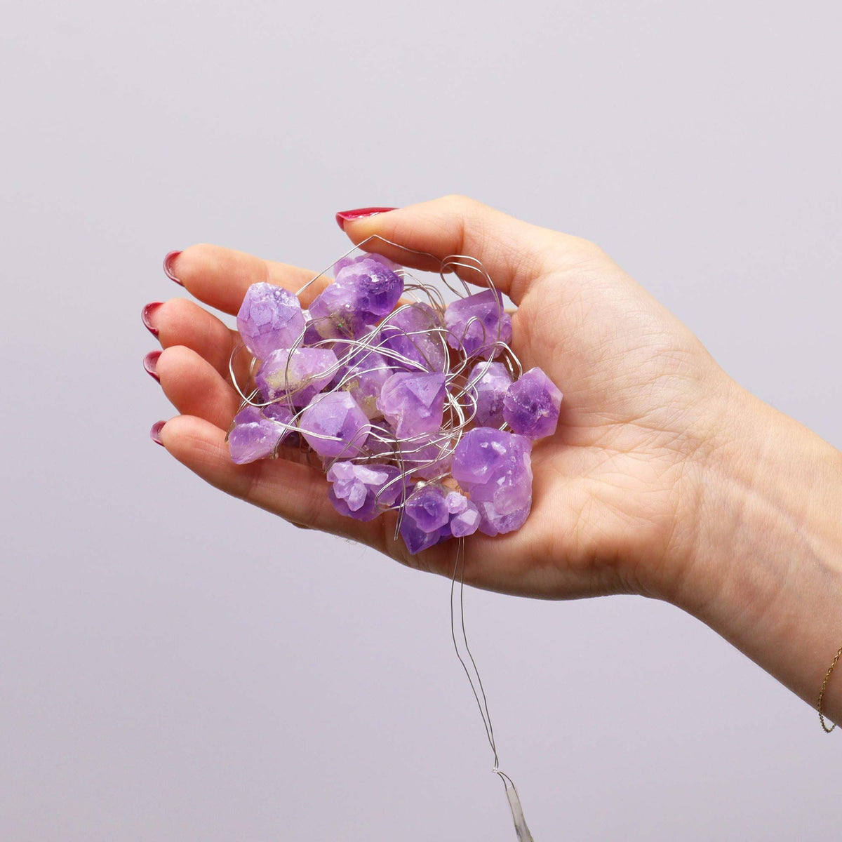 Amethyst Gemstone Enchantment Light