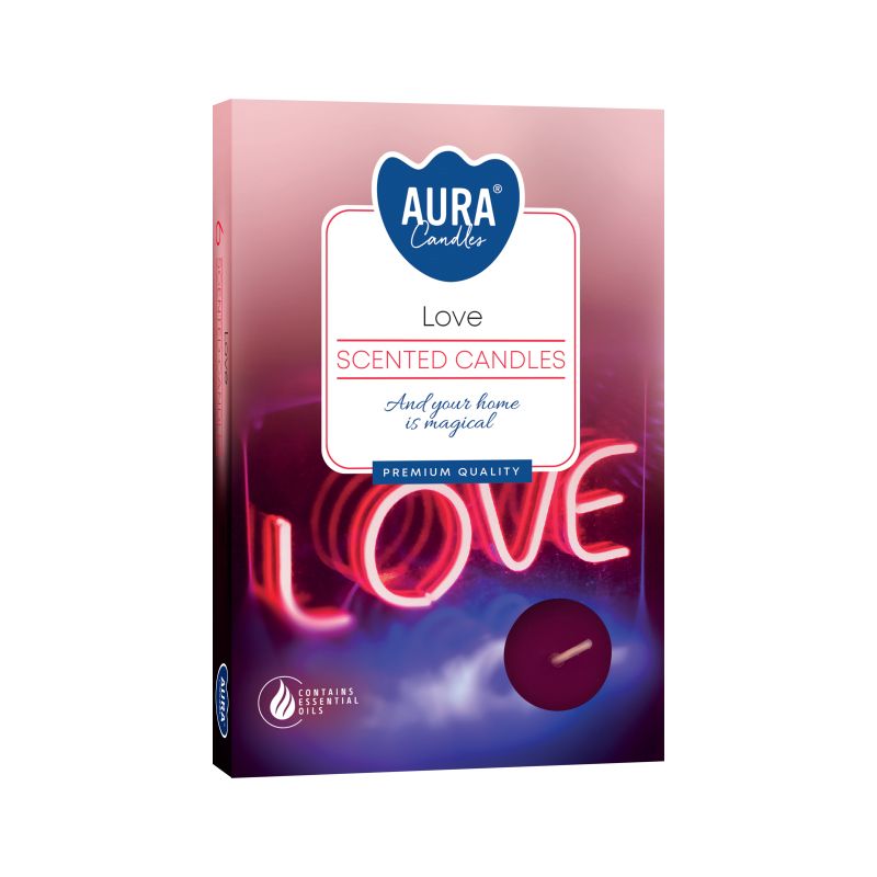 Love Scented Tealights – Set of 6