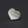 Small Selenite Heart Crystal – 3–4cm