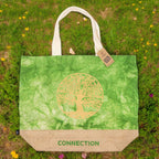 Green Stonewash Tree of Life Bag