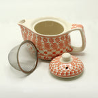 Small Amber Herbal Teapot Set