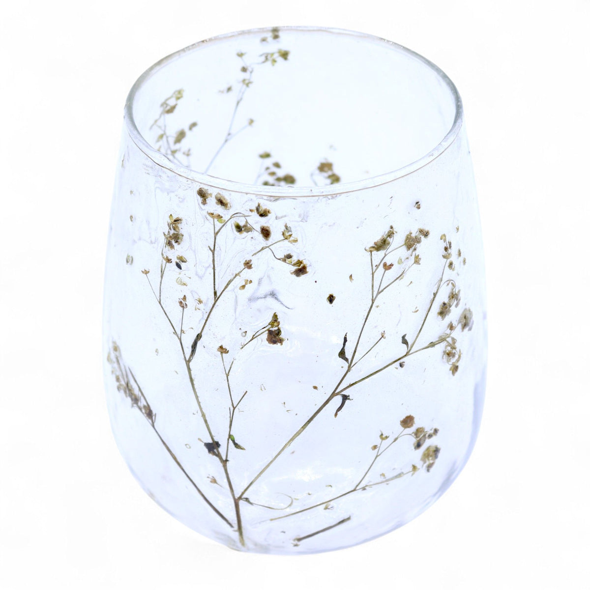 Floral Glass Vase Candle Holder Margarita – 12 x 11cm