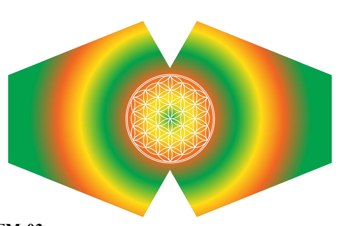 Flower of Life Reusable Fashion Face Covering