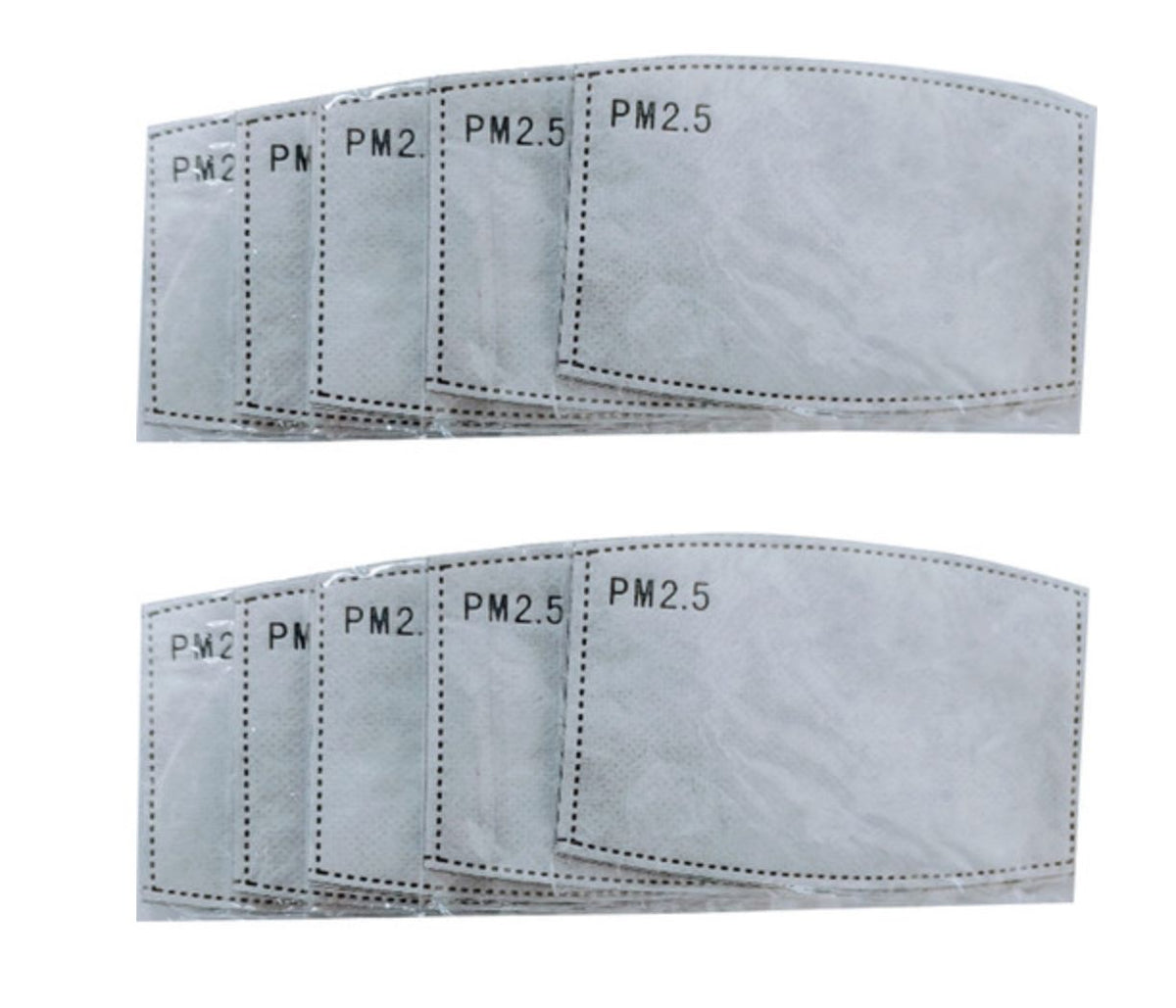 PM2.5 Face Covering Filter Inserts for Adults