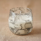 Drawn By Flame Glass Jar Candle – Medium