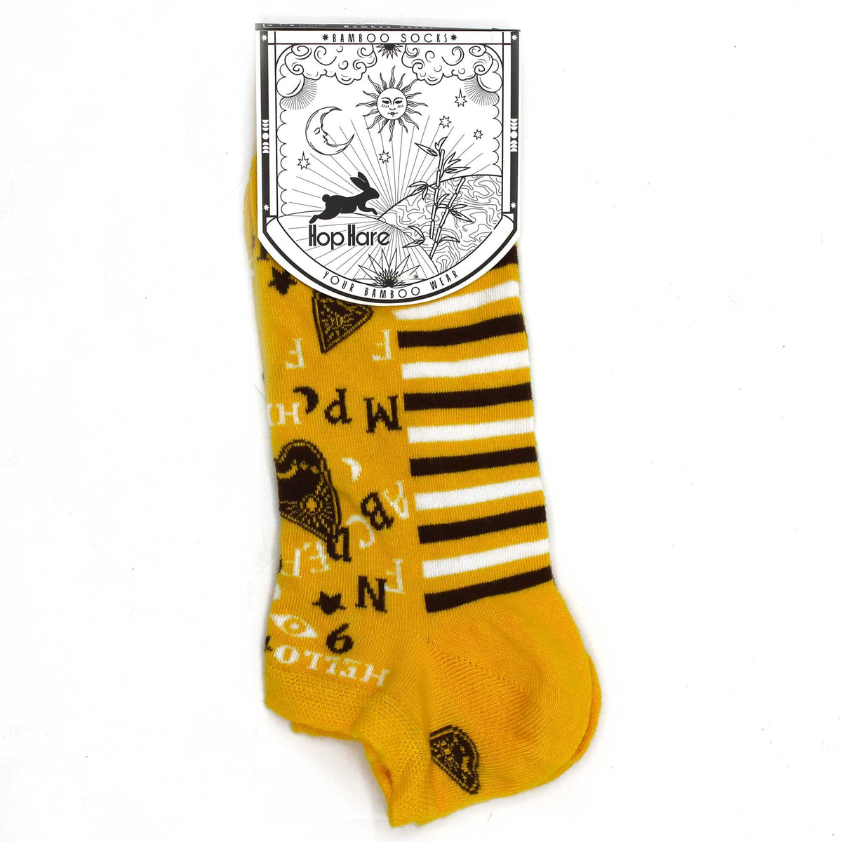 Ouija Board Low Trainer Socks – UK 36–40