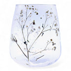 Floral Glass Vase Candle Holder Margarita – 12 x 11cm