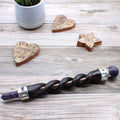 Copper Spiral Amethyst Crystal Wand