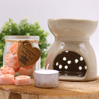 Ivory Tree of Life Oil Burner