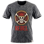 Nomad Sari Rebel Charcoal T-Shirt – XL