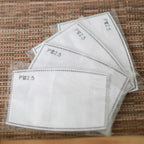 PM2.5 Face Covering Filter Inserts for Adults