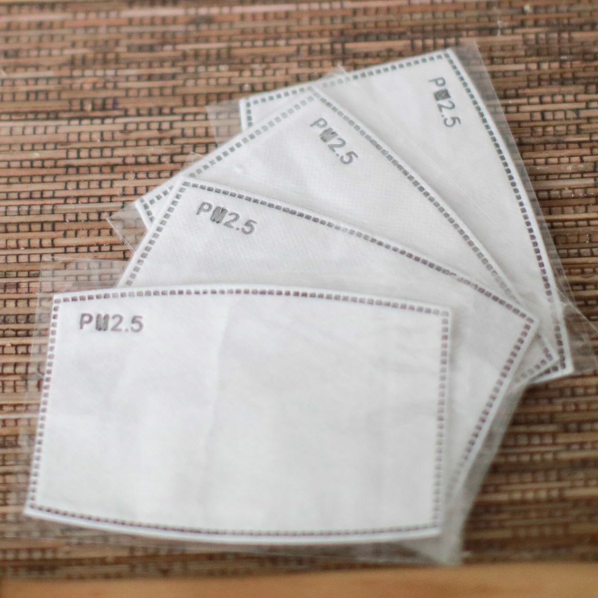 PM2.5 Face Covering Filter Inserts for Adults