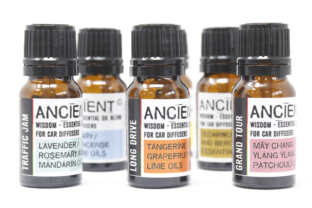 Focus & Drive Car Aromatherapy Blend – 10ml