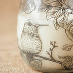 Drawn By Flame Glass Jar Candle – Medium