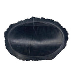Black Petrified Wood Soap Dish