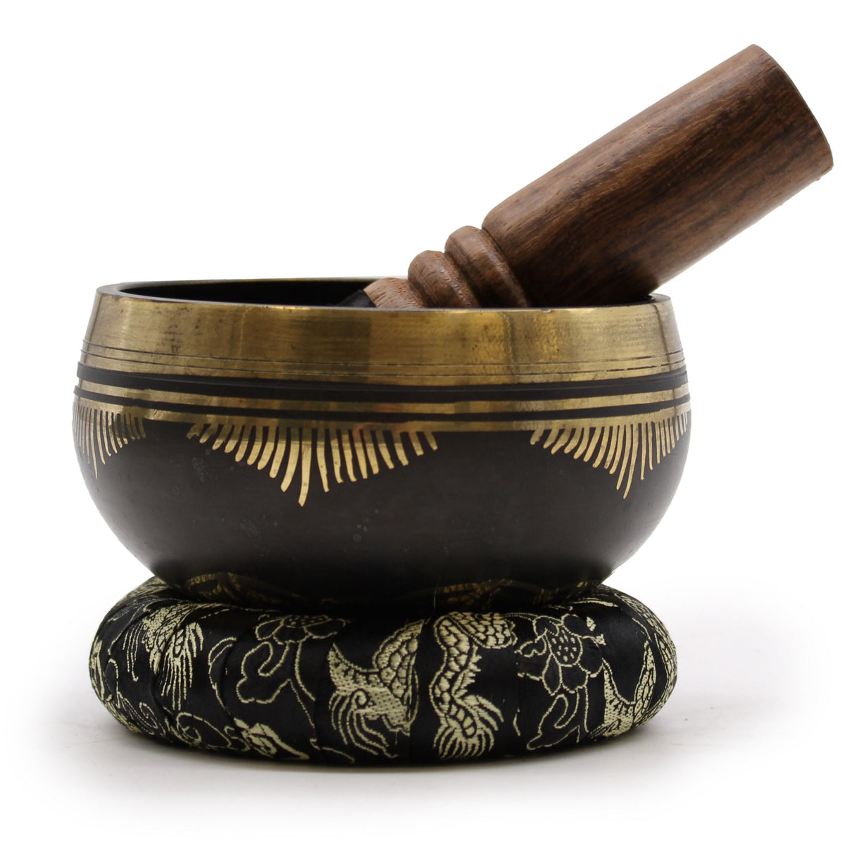 Flower of Life Tibetan Singing Bowl Set