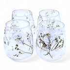 Floral Glass Vase Candle Holder Margarita – 12 x 11cm