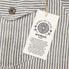 Grey Stone Sari Grandad Shirt – XL