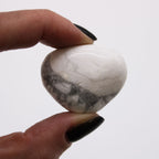 White Howlite Magnesite Tumble Stones – 12 Medium
