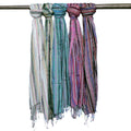 Indian Boho Scarf with Gold Thread – 50 x 180cm