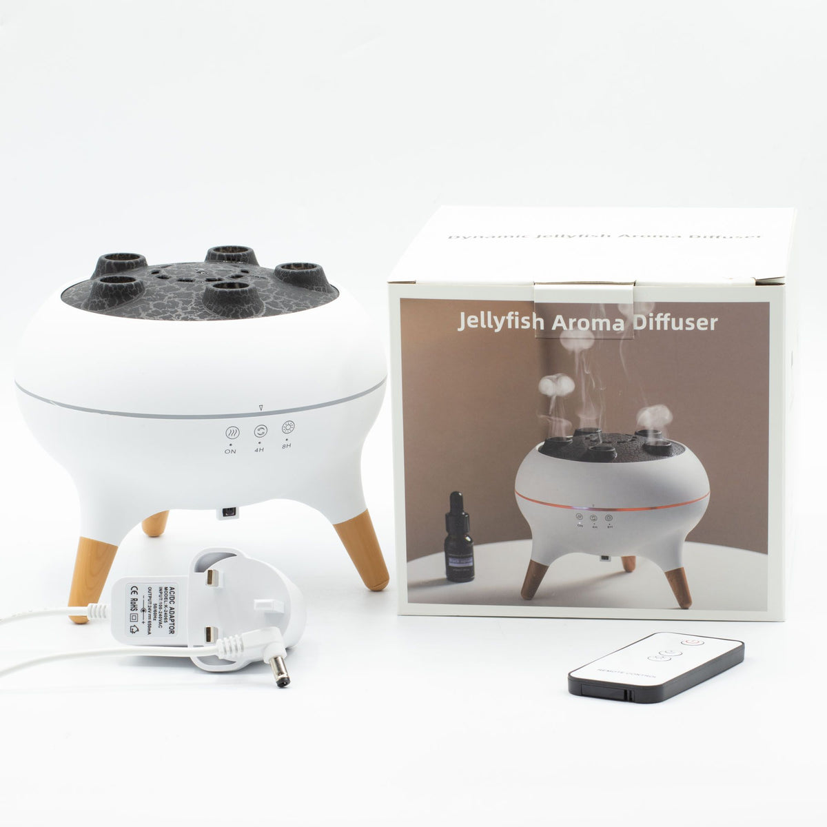Jellyfish Aroma Diffuser with Puff Effect LED Light