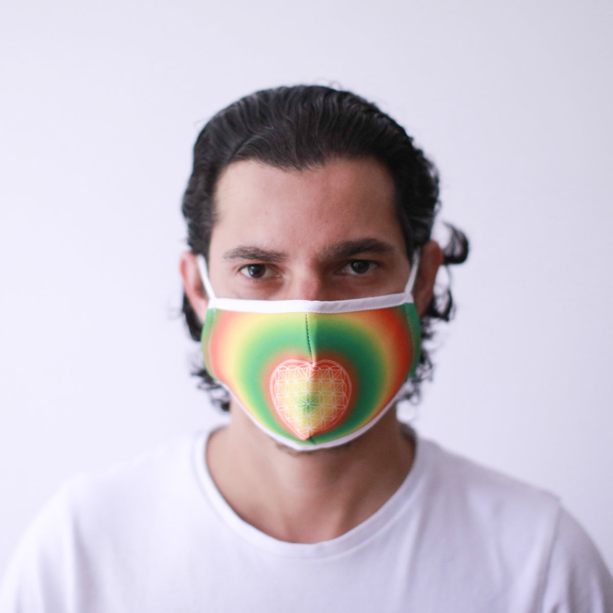Flower of Life Reusable Fashion Face Covering