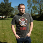 Nomad Sari Rebel Charcoal T-Shirt – XL