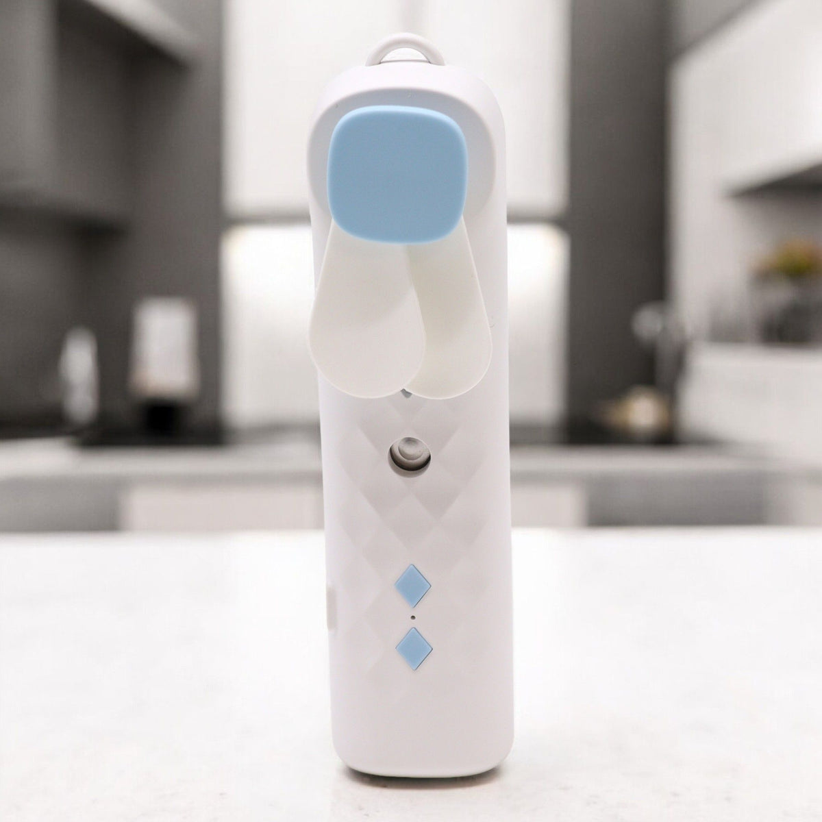 White USB Rechargeable Nano Mist Face Fan