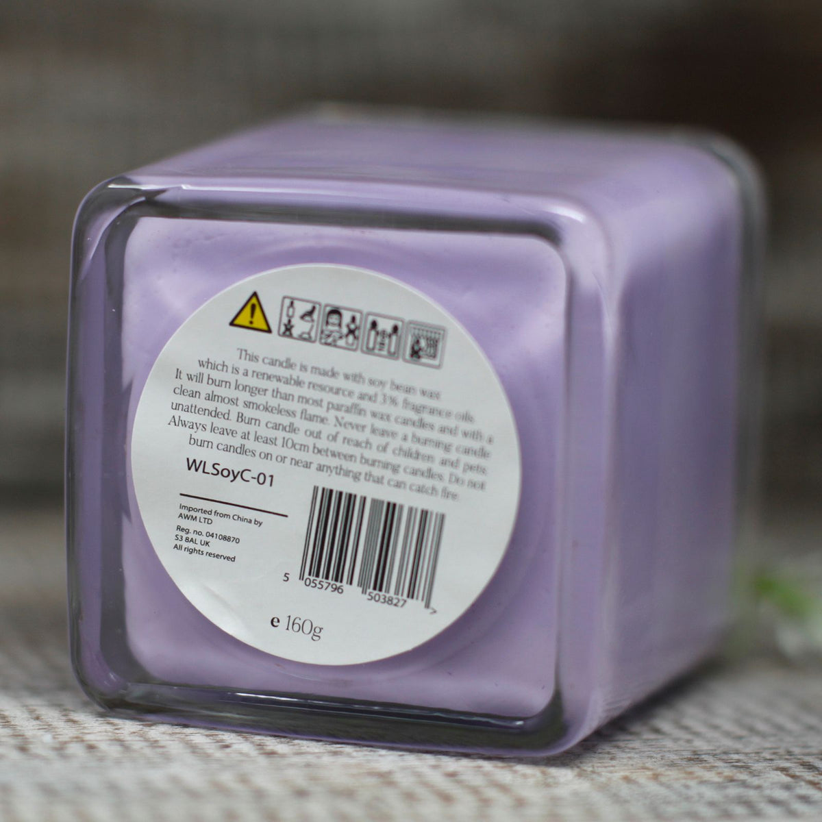 Pomegranate and Orange Soy Wax Jar Candle